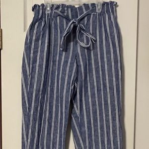 Boho Stripped Tie Pant